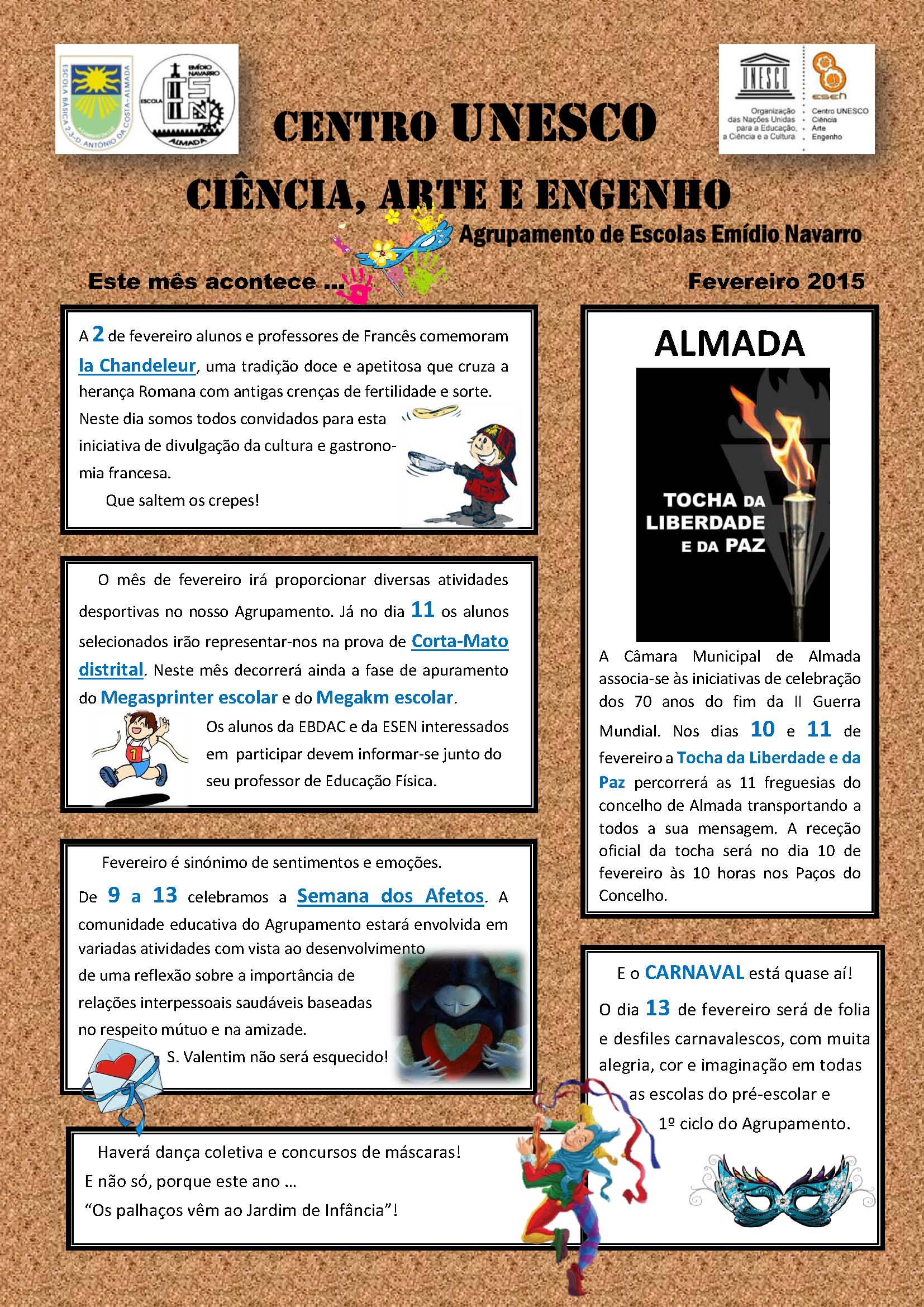 1 Newsletter Fev15 Page 1