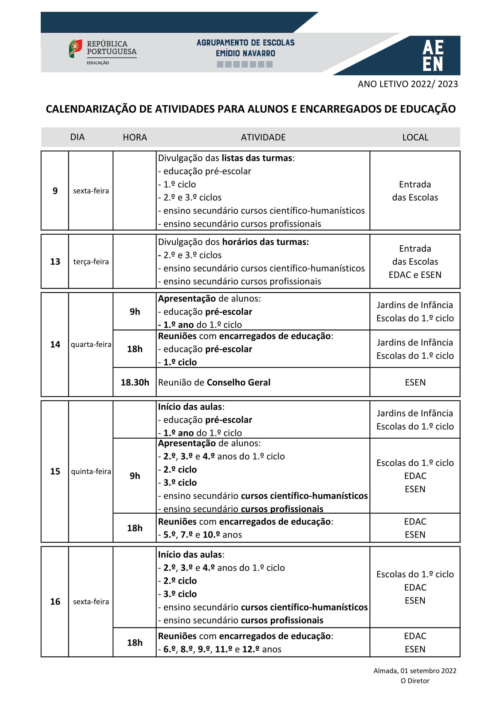 CALENDARIO ALUNOSEE 1